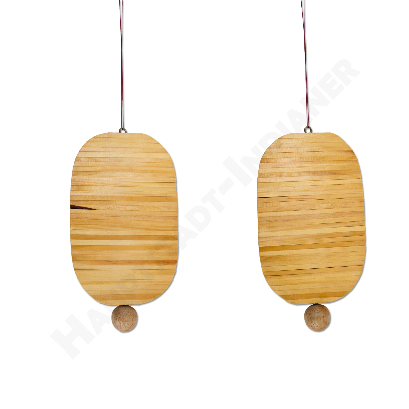 Windspiel Mobile Spirale Windspirale Holz versch. Motive NATURPRODUKT